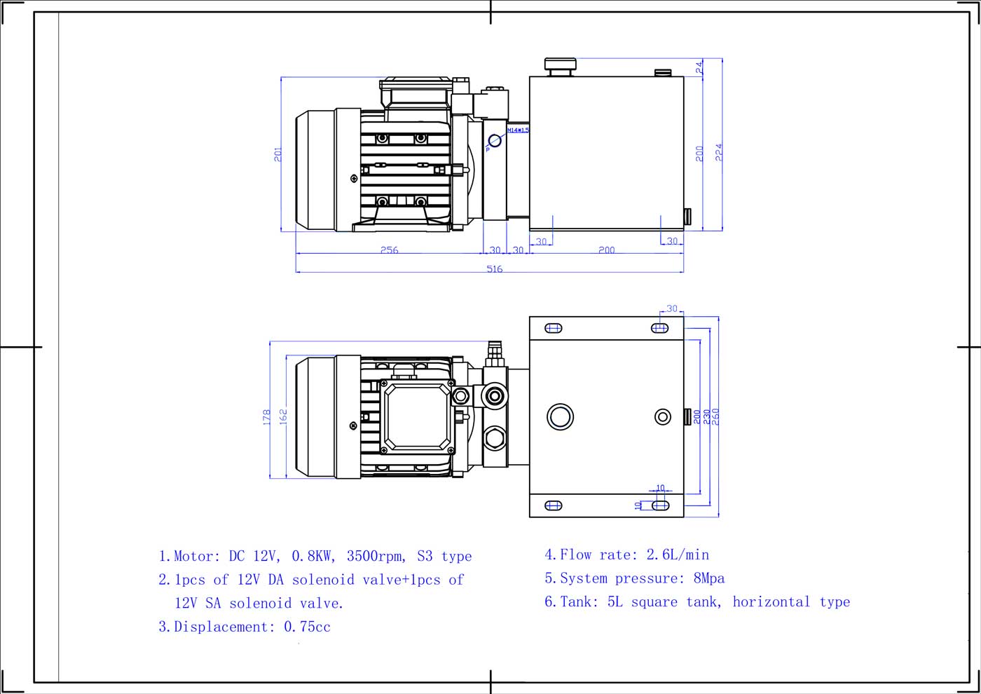 AC-380V-1.5KW-Single-Acting-Hydraulic-Power-Packs07